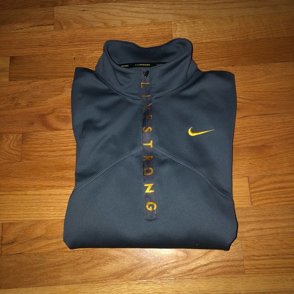 Nike Jackets & Blazers - Livestrong Nike Quarter Zip